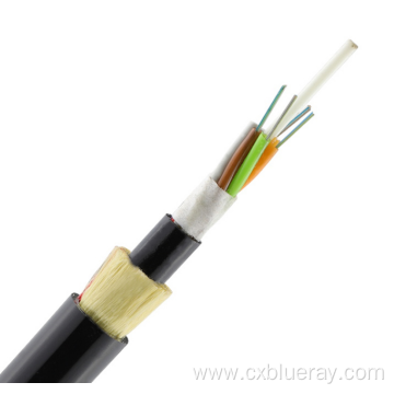 Outdoor fiber optic cable ADSS cable with 4KN